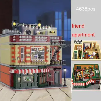 LAOS 2020. AASTA UUS Klassikaline TV, Suure Paugu Teooria sõber korter linna street view Draama Kesk-ehitusplokid lapsed mänguasjad