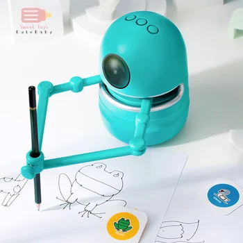 Lapsed Piltide Joonistamine Robotid Tehnoloogia Beebi Automaatne Maali Õppe Art Koolituse Masin Luure Mänguasjad Tilk Laevandus