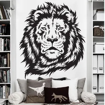 Lion King Seina Kleebised Loomade Seina Kleebis Jaoks Magamistuba-Aafrika Loomade Džungel Lõvi Seina Kunst Seinamaaling Kodu Kaunistamiseks L284