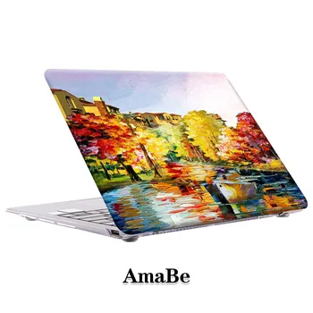 Maali Anti-Scratch Sülearvuti puhul HUAWEI MateBook X Pro 2019 13.9 Tolline/ MateBook 13 14/D14/D15 Põrutuskindel Kõva Kest Kate