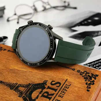MAIKES Premium Fluororubber Watch Band Sukeldumine Silikoon Käevõru Quick Release 20 22mm Kummist Kella Rihm Watch Tarvikud