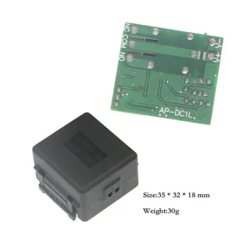 Mini DC 12V 1CH 1 AHELS 10A RF Wireless Remote Control Switch Süsteem, Vastuvõtja+ 2CH 86 Seina Paneeli Saatja ,315/433 MHz