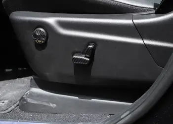 Mõeldud Dodge Charger RAM Durangos 2011-2020 Istme Elektriline Reguleerimine Teenetemärgi Kate Sisekujundus Kleebis ABS-Carbon Fiber Auto Tarvikud