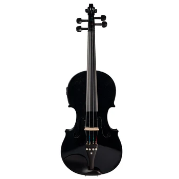 NAOMI 4 Strings 4/4 Akustiline Viiul Viiul Vaher EQ Elektriline Viiul Muusikariistad, Mille Puhul BrazilWood Vibu Algaja