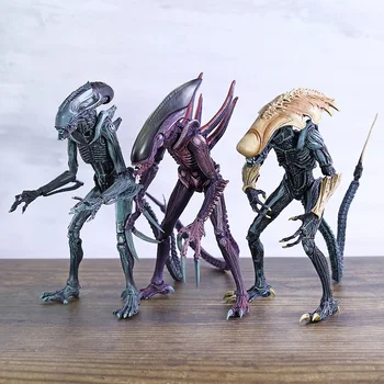NECA AVP Alien VS Predator Ämblikuvõrkkelme / Chrysalis / Habemenuga Küünised Välismaalase PVC Tegevus Joonis Laekuva Mudel Mänguasi