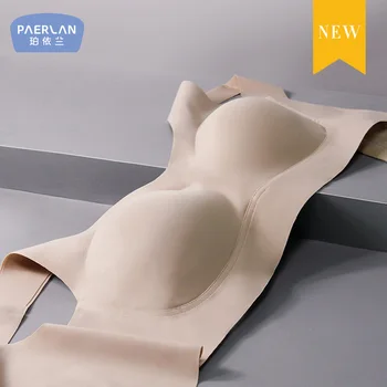 PAERLAN Underwired magada rinnahoidja kogub seksikas ilu tagasi vest stiil, sile ja õmblusteta ühes tükis aluspesu naistele