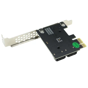 PCI-Express SATA 3.0 Kontroller Kaart, 2 Porti SATA PCIe III 6Gbps Sise-Adapter Converter Toetab HDD SSD Lauaarvuti Võita 10