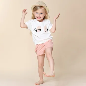 Pearl Tüdrukute Riiete Komplekt Armas Pikad Ripsmed Väikelapse Tüdruk tops + Püksid Tüdrukutele Sobiks Lapsed Riided
