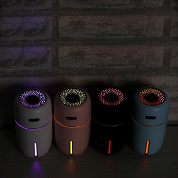 Portable LED Õhu Niisutaja eeterliku Õli Hajuti Mini USB Õhu Niisutaja Puhastaja Auto Ultraheli Aroomiteraapia Difuusor, 200ML