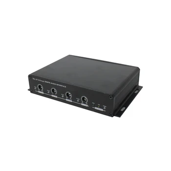 Professional mini 4 4 välja Dante Audio Converter/Saatja , toetab POE toide või 12 VDC toide pa süsteem