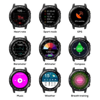 Põhja-Serv GPS Sport Watch Bluetooth Kõne Multi-Sport Mode Kompass Kõrgus Väljas Töötab Muusika Smart Watch Südame Löögisagedus