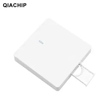 QIACHIP Tuya smart Elu App Lüliti Valgus Wifi+RF Wireless Remote Control Lüliti 1 2 3 gang Seina Paneeli nuppu-Vastuvõtja led Lamp