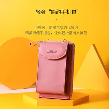 Rahakott Naiste mobiiltelefoni kott naiste kott naiste kaldus kott 100 2020 uus net punane mini seljakott käsi kotti,
