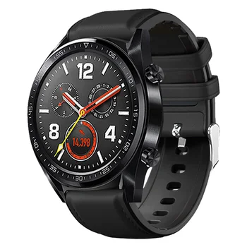 Reguleeritav Nahast Silikoon Watchband Rihm Universal Jaoks Huawei Vaadata GT/2 Pro Asendamine Vaadata Käevõru Randme Vöö Rihmad