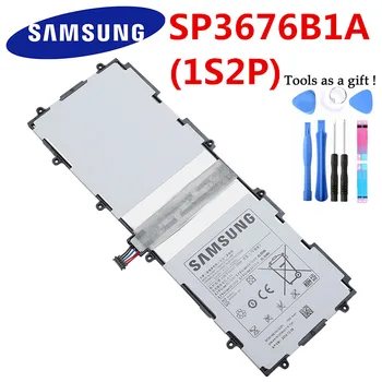 SAMSUNG Originaal Aku SP3676B1A Samsung Galaxy Tab 10.1 S2 N8000 N8010 N8020 N8013 P7500 P7510 P5100 P5110 P5113 7000mAh