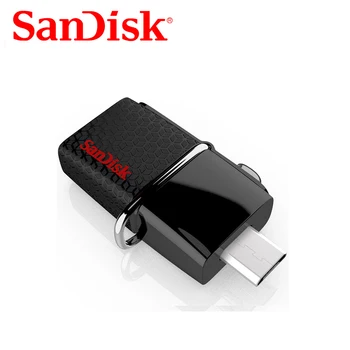 SanDisk OTG USB Flash Drive 32gb Ultra Dual interface 16gb 130M/S USB 3.0 Pen Drives 128GB PenDrives 64gb Originaal Toode