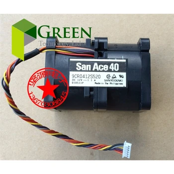 SANYO San Ace 40 Fänn 9CR0412S520 jaoks SC1425 F7007 4056 40*40*56MM ventilaator 12V 1.1 Server Tööstus-server jahutusventilaator koos 6wires