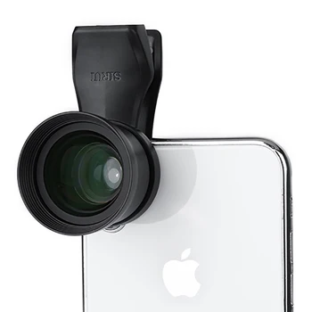 Sirui 60mm Telefoto Objektiiv Portree Mobiiltelefoni Objektiiv koos Clip HD 4K Objektiividega iPhone Max Xs X Pixel 3 Samsung S8 S9