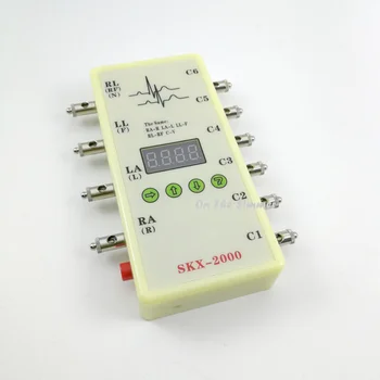 SKX-2000C tüüp EKG simulaator, EKG signaali simulaator EKG signaali generaator