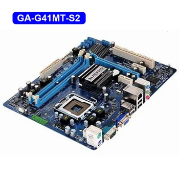 Socket LGA 775 emaplaat GIGABYTE GA-G41MT-S2 Lauaarvuti Emaplaadi G41 Socket LGA 775 Jaoks Core 2 8G DDR3 Micro ATX Originaal Emaplaadi DDR3