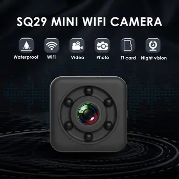 SQ29 1080P Traadita HD Mini WiFi Meetmeid Turvalisuse Kaamera Cam IP mini Kaamera Veekindel