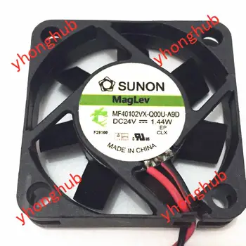 SUNON MF40102VX-Q00U-A9D DC 24V 1.44 W 40x40x10mm 2-juhtmeline Server jahutusventilaator