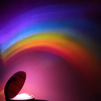 SXZM LED RGB Vikerkaar Projektor Öö Valguses Aku Prower Loominguline Lamp Lapsed Kingitus Valgustus Teenetemärgi Kodus kid Magamistuba