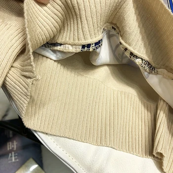 Sügis Naiste Segast Kampsunid Femme Vintage Print Kampsunid Lady Pulloverid Tops