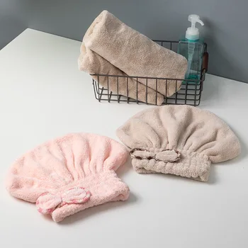 Tahke Vibu vann juuksed rätikuga coraline microfiber kuivatamine kiiresti rätikuga kuivaks dušš kork lady naiste mees Turban Peas Wrap rätik
