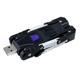 TEKSTI MULLE, 2.0 USB pendrive 64GB reaalne võimsus tõeline teisendatav masin tiiger robot koera 4GB 8GB 16GB, 32GB USB flash drive pliiats