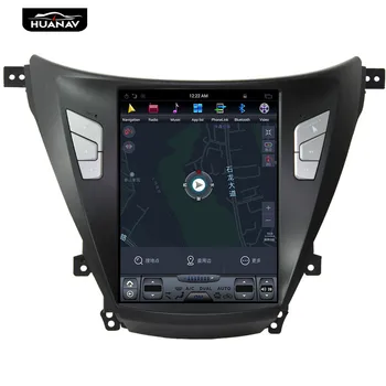 Tesla stiilis Android Auto DVD Mängija GPS Navigatsiooni Hyundai Elantra-2016 Auto stereo raadio-multimeedia mängija, Pea üksus AP