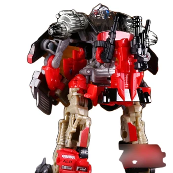 Thf02 Deluxe Punane Rasvane Ümberkujundamise Figma Robot Deformeeritavad Auto ABS-OP-Commander Suur Suurus Plastikust Kogumise Kingitus Mänguasi Lapsele