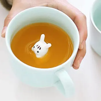 Uus Kohv Piima Tee Keraamilised Kruusid - 3D-Loomade Hommikul Tass panda Sees Parim Kingitus hommikul juua pulmad sünnipäevad