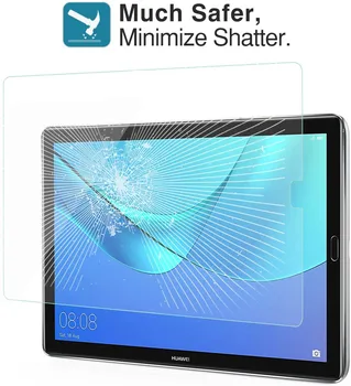 Vesi-tõend Tahvelarvuti Ekraani Kile Huawei MediaPad M5 10.8 tolli - Plahvatus-tõend Karastatud Klaasist Ekraan Kaitsja Kate