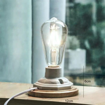 Vintage Magamistuba, Elutuba Tabel Lamp Tööstus-Uuring, Laualambid Edison Luminaria Edison Kontori Valgustus Lambihoidja E27