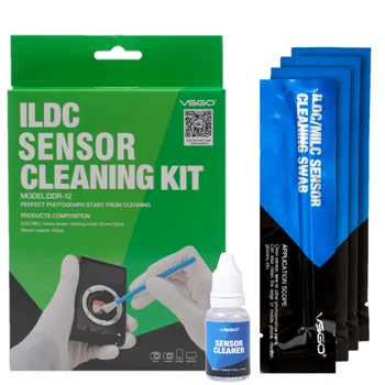 VSGO Sensor Cleaning Kit, Micro Fout Thirds Sensor Tampooni 12 Tampooni + Andur Puhastusvahend Panasonic Olympus Digitaalne Kaamera Puhastamine