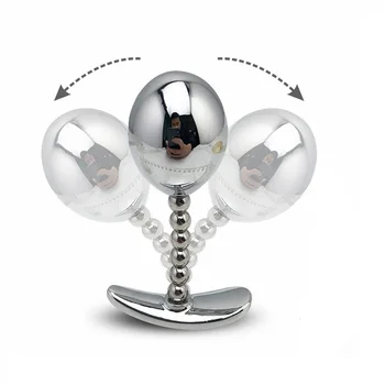 Väike Metal Anal butt plug ehted kristall helmed kegel palli silikoonist muna SM paigalda vibraator dildo Sugu mänguasi mehed naised