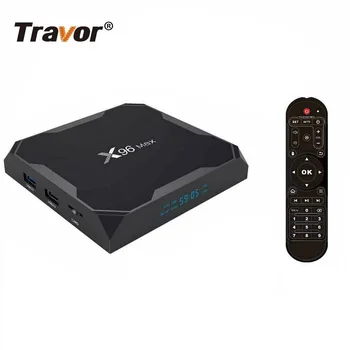 X96 smart TV Box Quad Core tv box 4GB+32GB Android 9.0 2.4 G Mini Set Top Box WiFi Media Player