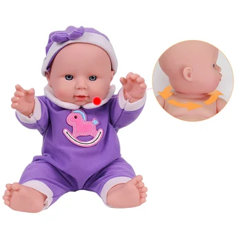 12 Tolline Beebi Sündida Nukud Lastele Silikoon Laps Nukk Tõetruu Vastsündinud Mood Baby Doll Mänguasjad Lastele Sünnipäeva Kingitus