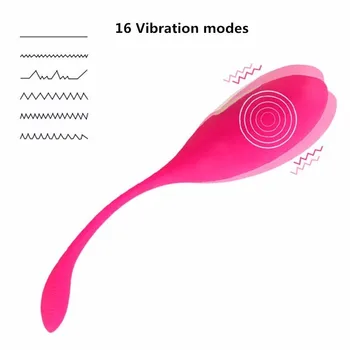 16 Kiirust Kliitori Stimulaator puldiga G-spot Vibraator Kuuli Muna Vibraator Laetav Tupe Kuulid Sugu Mänguasjad naine