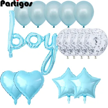 1Set Cartoon Müts Poiss või Tüdruk Sugu Näitab, Alumiiniumist Balloon, Tähestiku Õhupalli Ülikond, Soolise Paljastada Partei Teenetemärgi Õhupalli müts