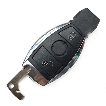 2 Nööpi Smart key kest Mercedes-Benz BGA CLS CLK CLA SLK W203 W210 W211 AMG W204 Asendamine Serveri võti Fob Kate Juhul