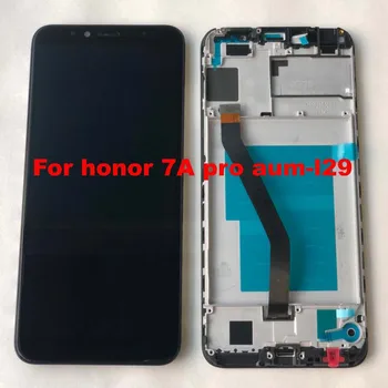 2018 Uus 5.7 tollise jaoks Huawei Honor 7A pro aum-AUM l 29-L41 LCD Ekraan Puutetundlik Digitizer Assamblee Originaal LCD+Raam Aum-L21