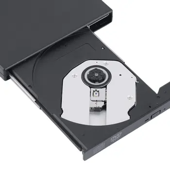 2018 Uusim USB 2.0 Väline DVD-Combo CD-RW Kirjutaja Drive CD+-RW DVD-ROM, Must