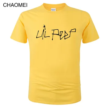 2020. aasta Uus Lil Peep T-särk Meestele, Naistele Suvel Harajuku Puuvillased Topid Mood Vabaaja Hip-Hop Tshirt Lahe Prindi Streetwear Tee C201