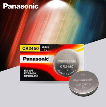 20pcs Originaal Panasonic CR2450 CR 2450 3V Lithium Button Cell Aku Mündi Akud Kellad,kellad,kuuldeaparaadid