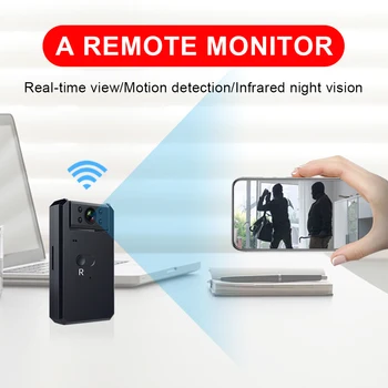 4K WiFi Mini Kaamera Home Security Camera IP CCTV Järelevalve 120 Dgree Lai Nurk IR Öö Versioon beebimonitor Algatusel Detecte