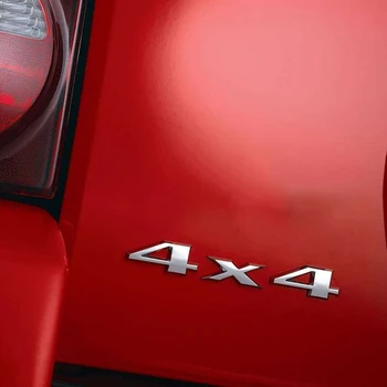 4X4 Tähed, Auto Kleebis Auto Ukse Pagasiruumi Asutuse Logo (Embleem Liimi Kleebise Jaoks Chevrolet Ford Jeep GMC Vigo Dmax Seiklus Muda