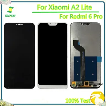 5.84 tolline 2280x1080 LCD Ekraan Mi A2 Lite LCD Ekraan, Millel on Puutetundlik Digitizer Assamblee Xiaomi A2 Lite Redmi 6 Pro