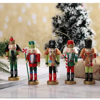 5/Set Pähklipureja Mänguasi 12.5 cm, Hästi Värvitud Pähklipureja Nuku Sõdurid Xmas Tree ing Kaunistused Sünnipäeva jõulukinke